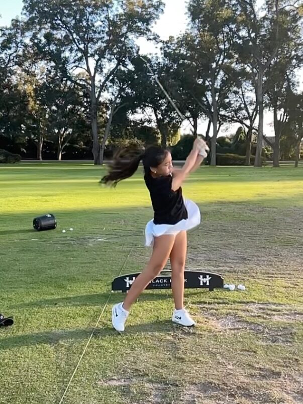 Instagram post from alaina.villarreal_htx_golfer. This post is in position 8.