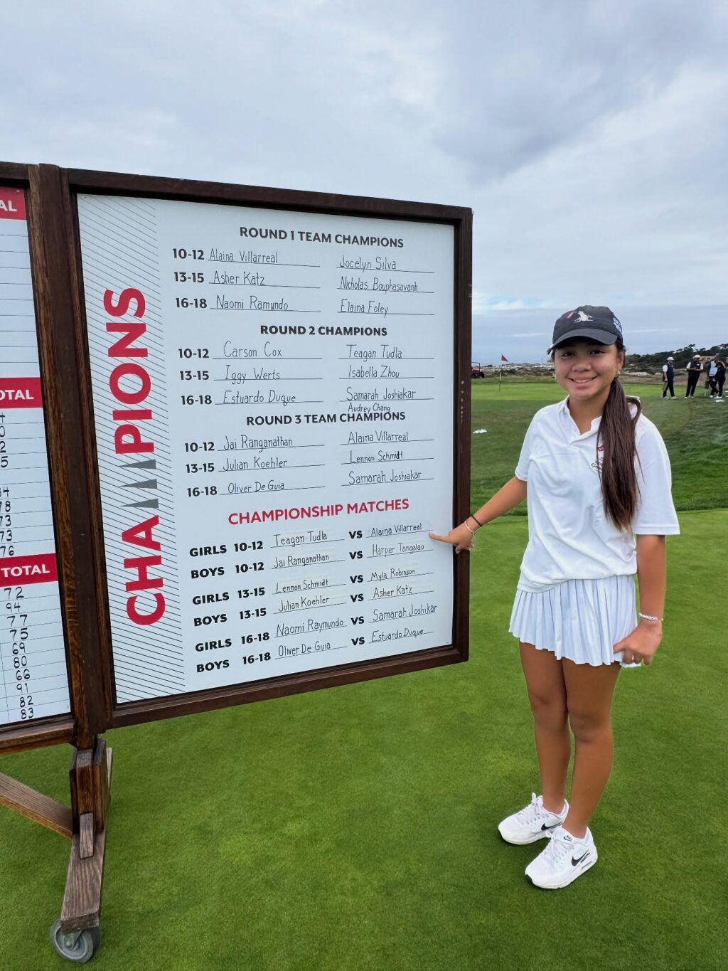 Instagram post from alaina.villarreal_htx_golfer. This post is in position 4.