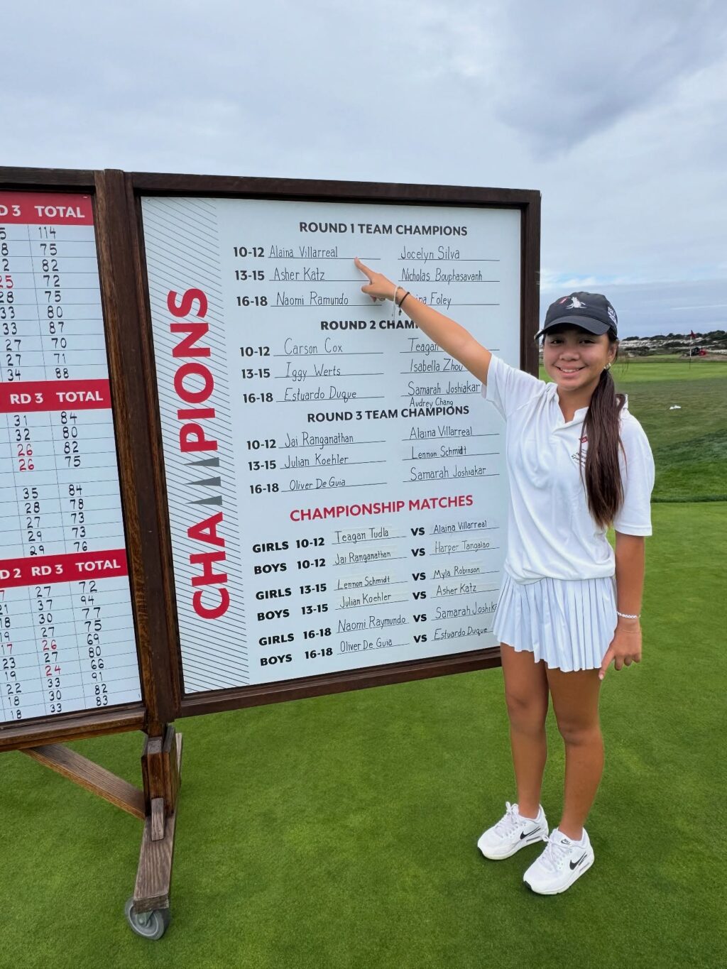 Instagram post from alaina.villarreal_htx_golfer. This post is in position 2.