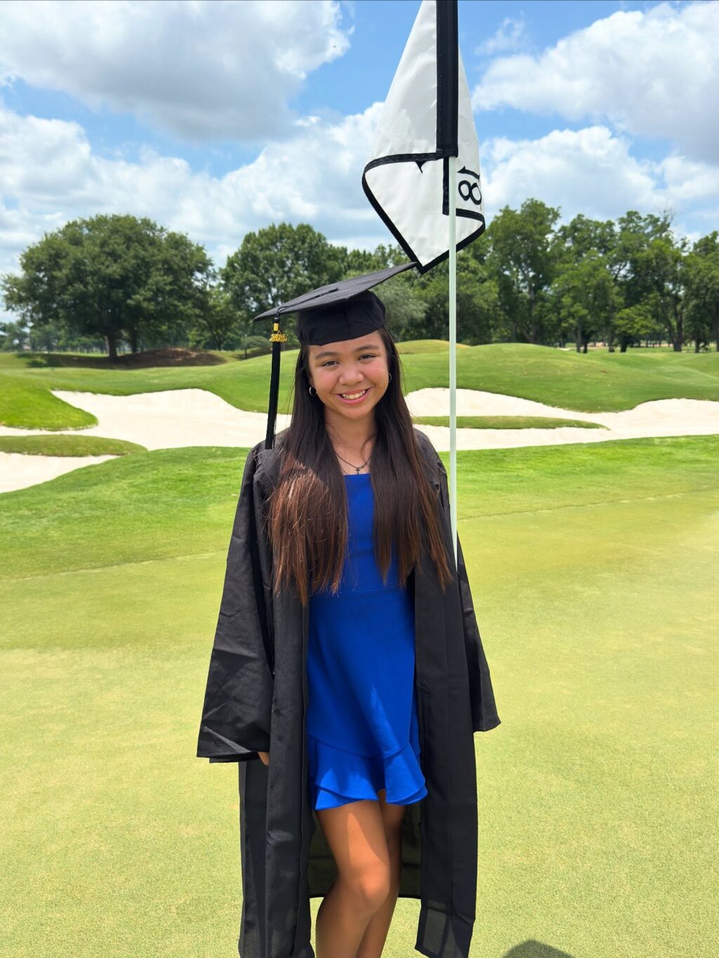 Instagram post from alaina.villarreal_htx_golfer. This post is in position 2.