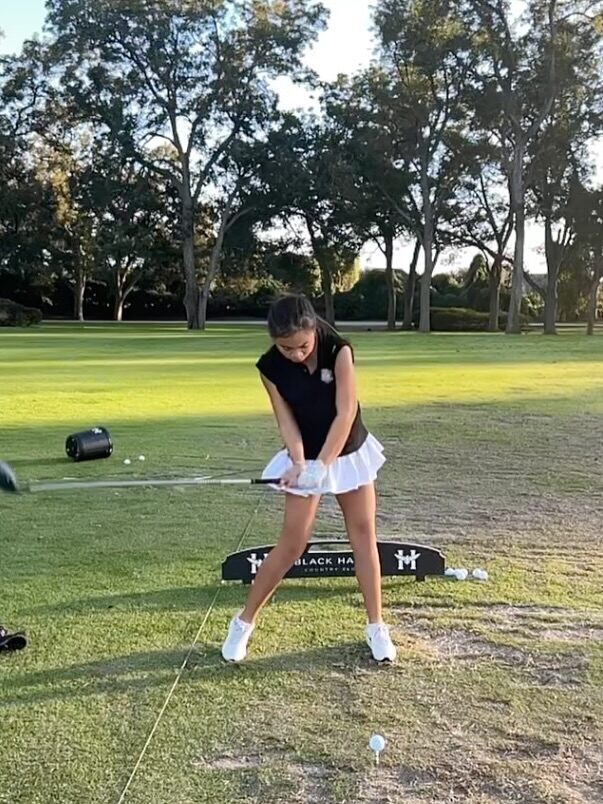 Instagram post from alaina.villarreal_htx_golfer. This post is in position 6.