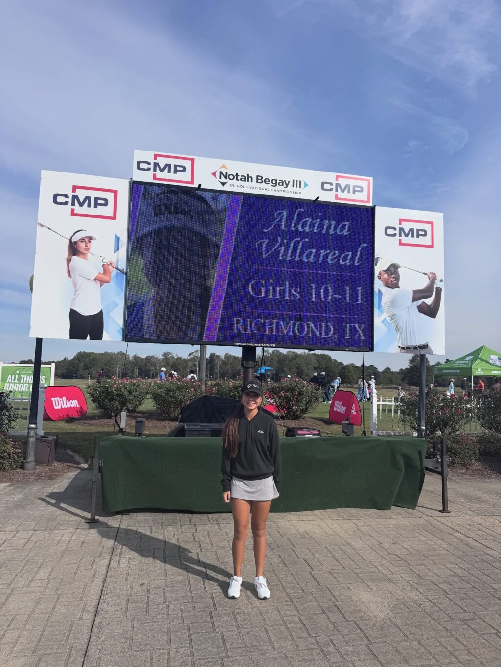 Instagram post from alaina.villarreal_htx_golfer. This post is in position 5.