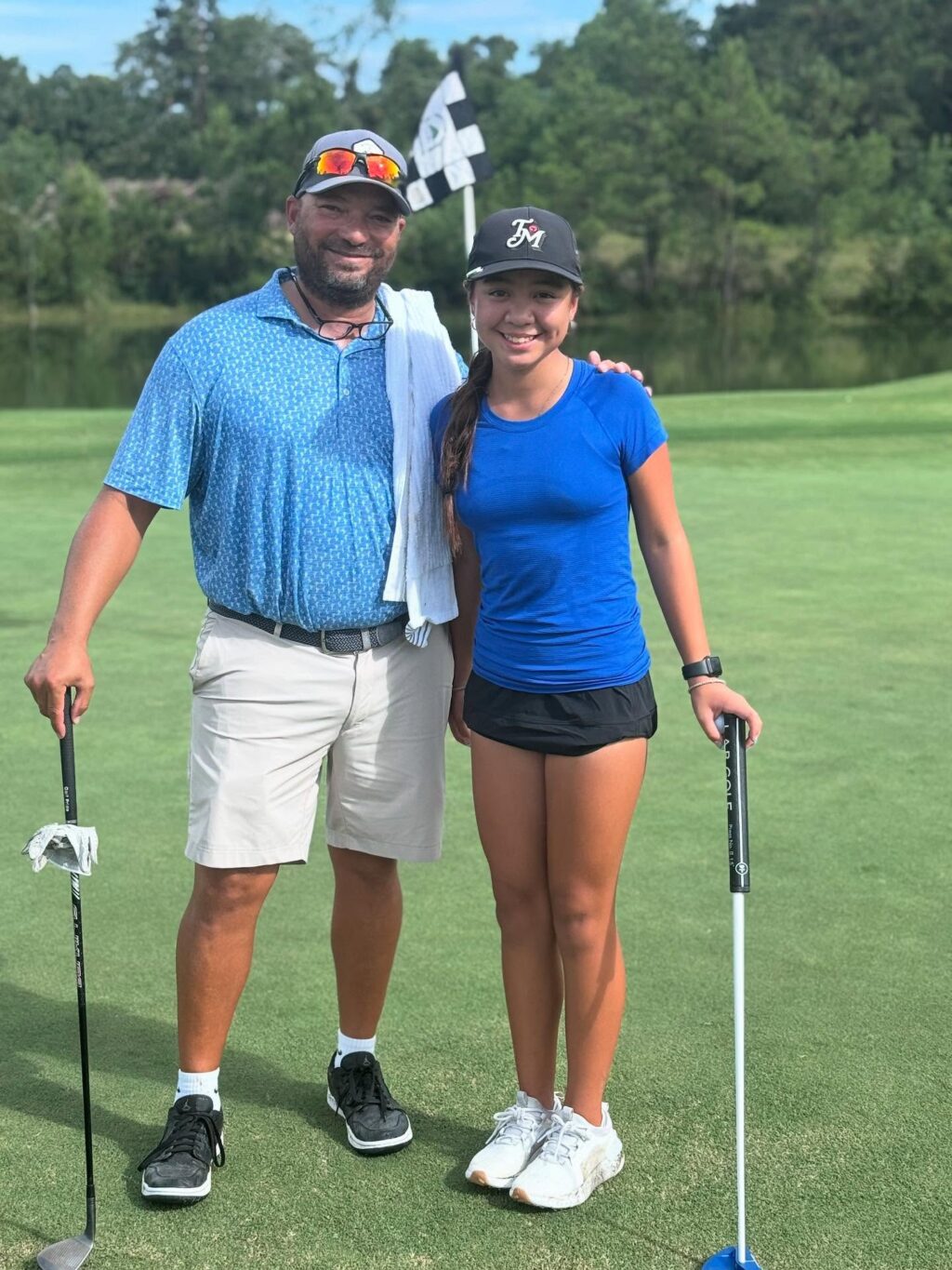 Instagram post from alaina.villarreal_htx_golfer. This post is in position 1.