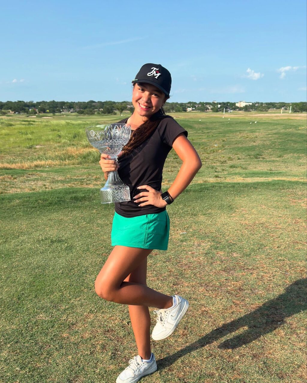Instagram post from alaina.villarreal_htx_golfer. This post is in position 4.