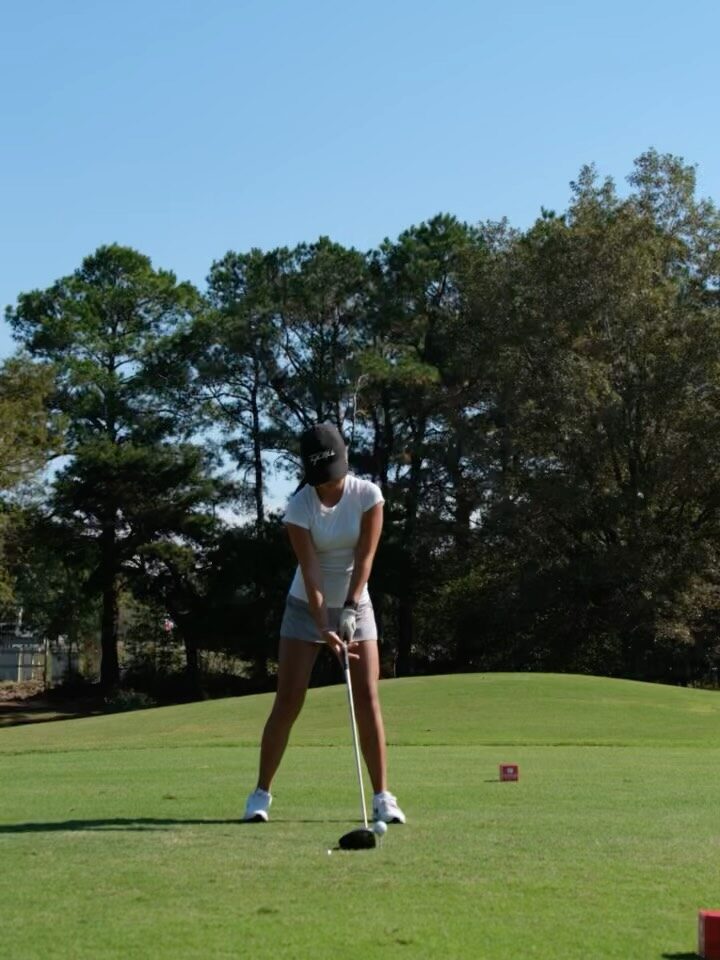 Instagram post from alaina.villarreal_htx_golfer. This post is in position 1.