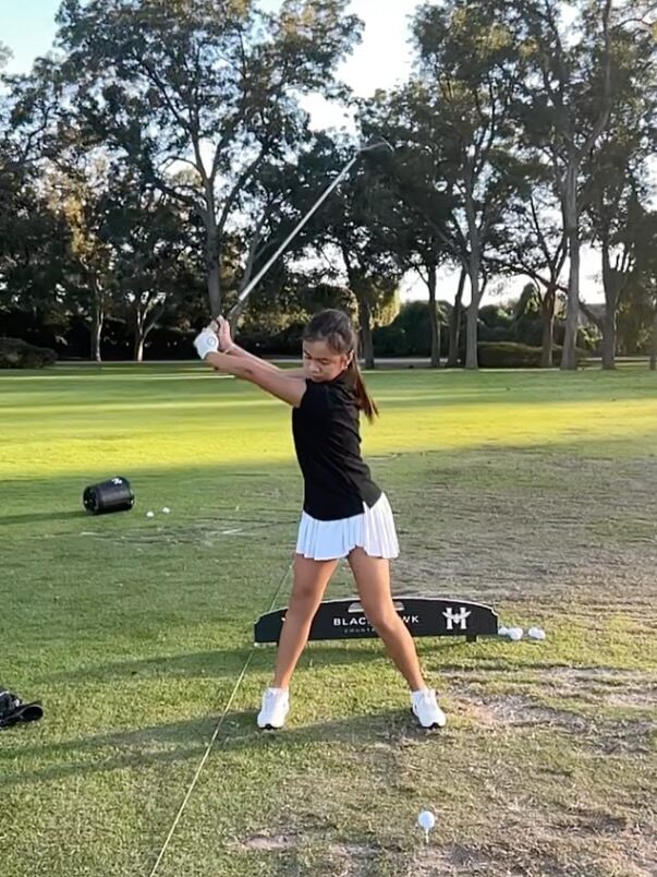 Instagram post from alaina.villarreal_htx_golfer. This post is in position 3.