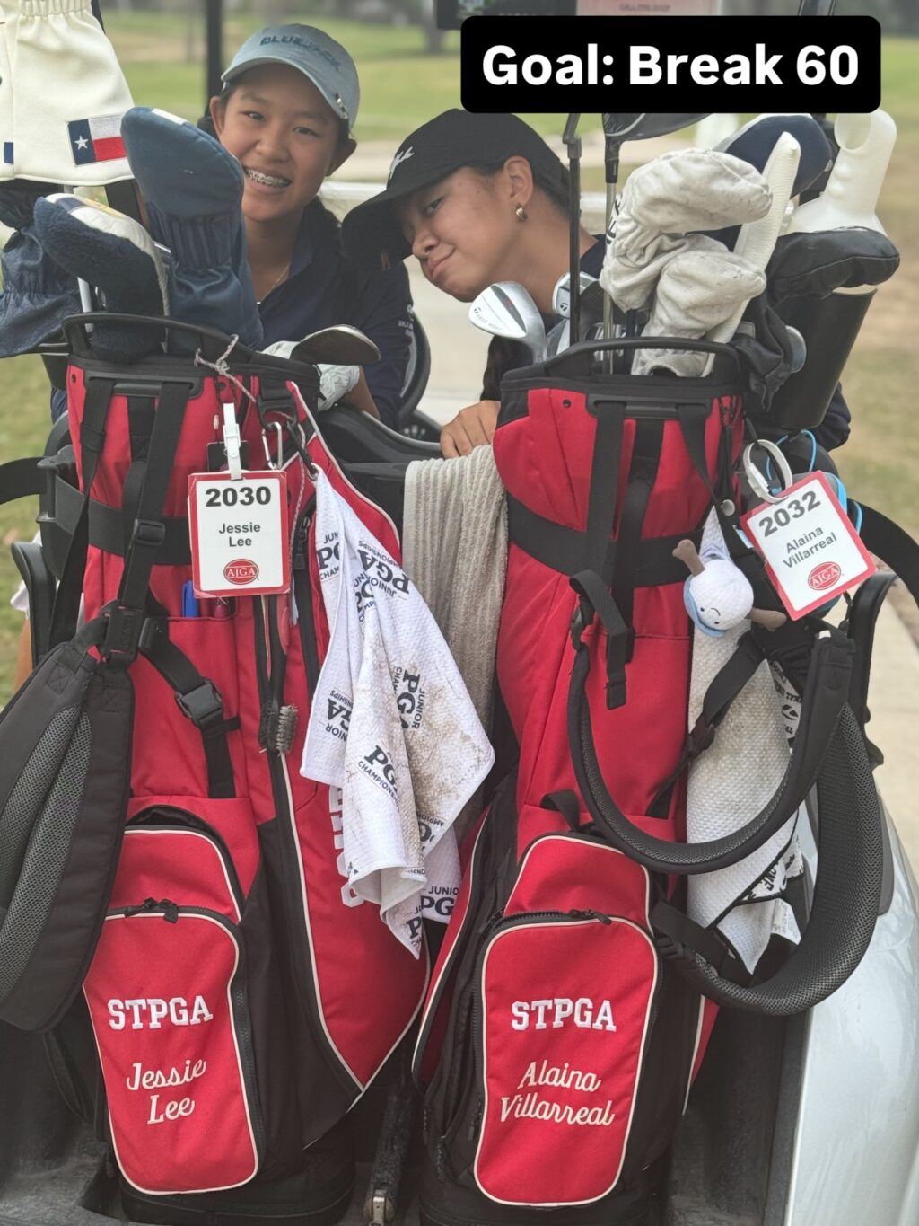 Instagram post from alaina.villarreal_htx_golfer. This post is in position 0.