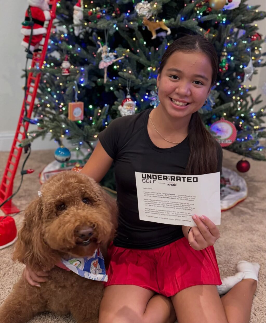 Instagram post from alaina.villarreal_htx_golfer. This post is in position 1.