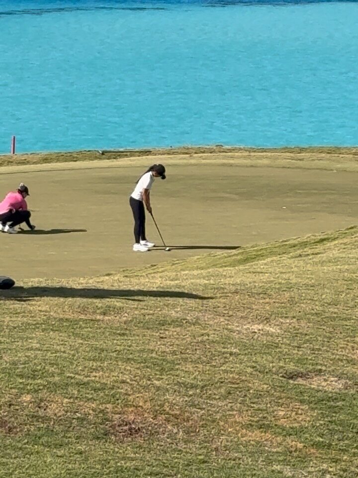 Instagram post from alaina.villarreal_htx_golfer. This post is in position 2.