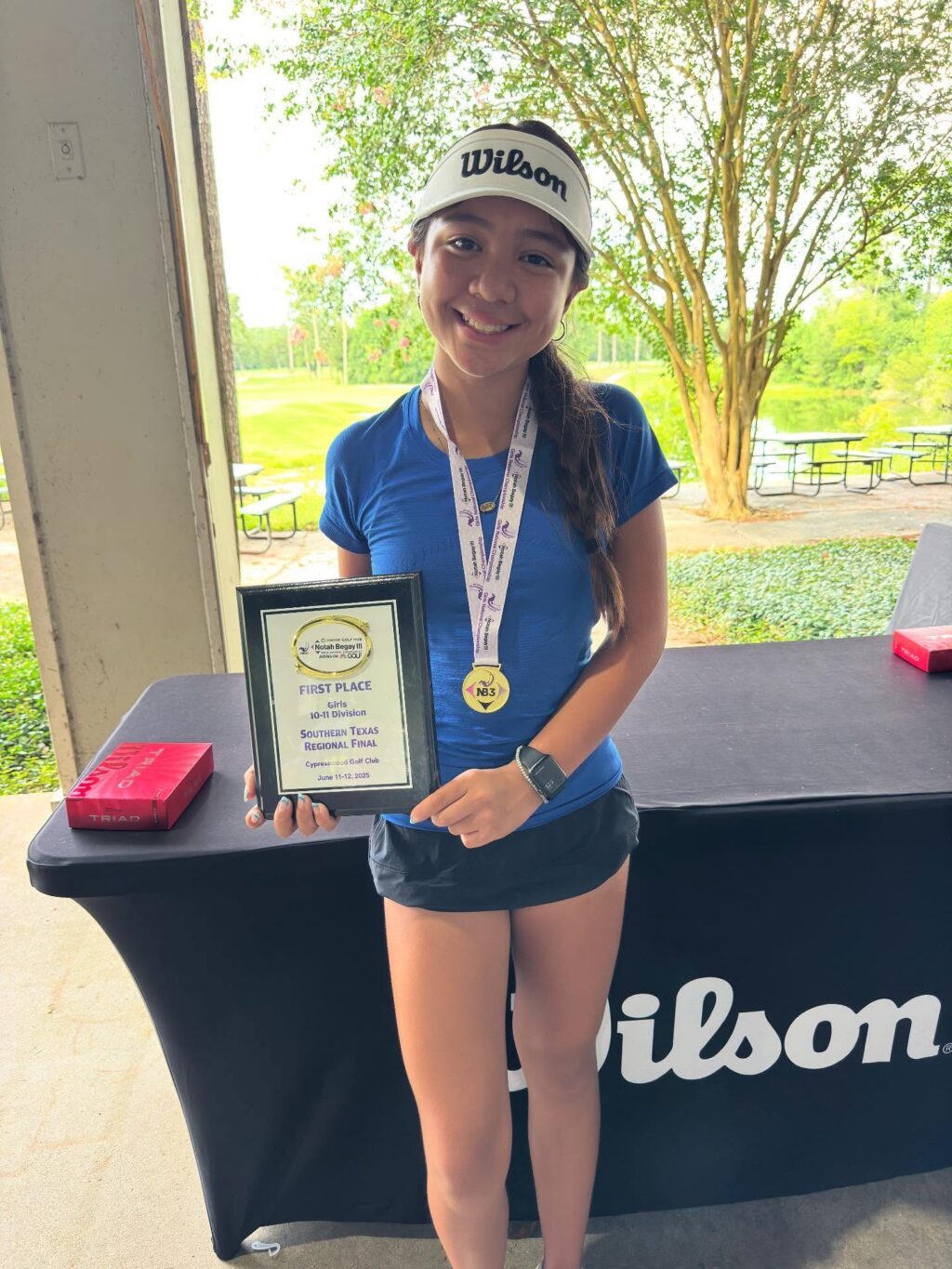 Instagram post from alaina.villarreal_htx_golfer. This post is in position 0.