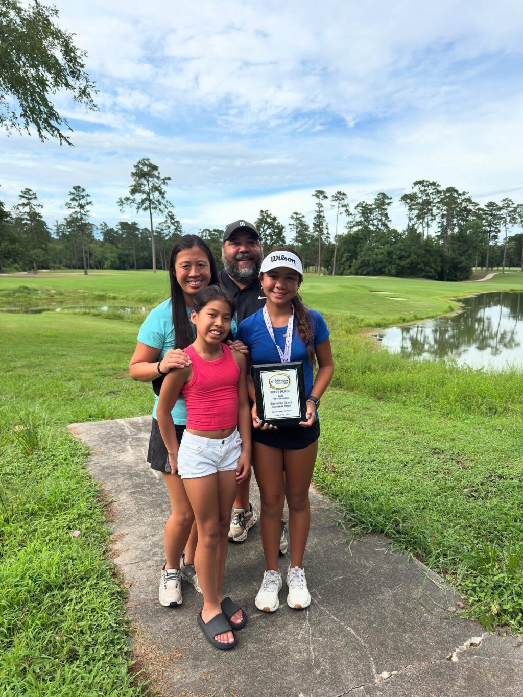 Instagram post from alaina.villarreal_htx_golfer. This post is in position 2.